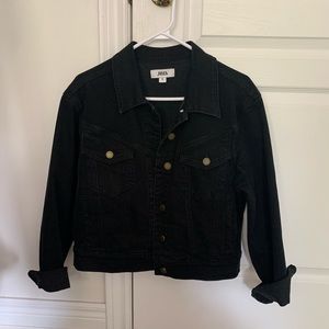 Black denim/jean jacket